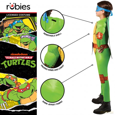 Kostium Żółwia Ninja Rubies - TMNT Child Costume (134-140 cm)
