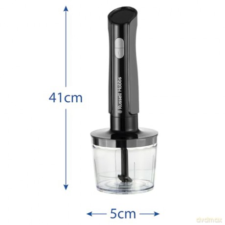 Russell Hobbs - 3 in 1 Hand Blender - Matte Charcoal