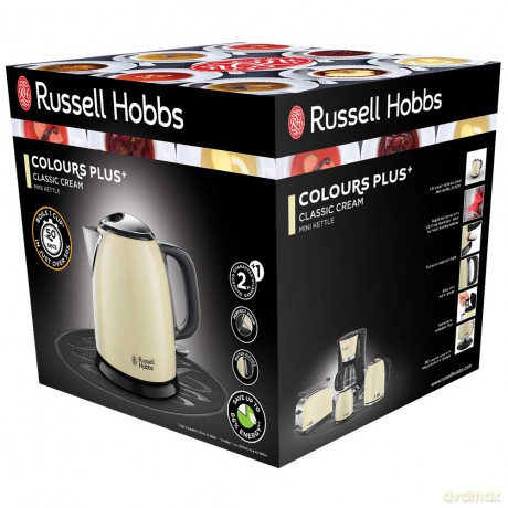 Russell Hobbs - Colours Plus Mini Kettle - Cream