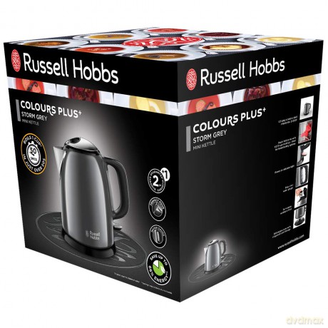 Russell Hobbs - Colours Plus Mini Kettle - Grey