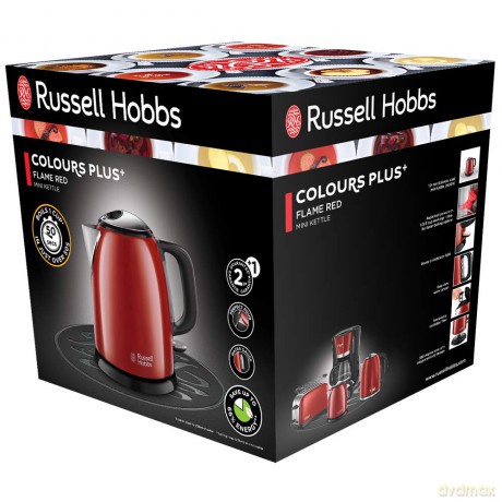 Russell Hobbs - Colours Plus Mini Kettle - Red