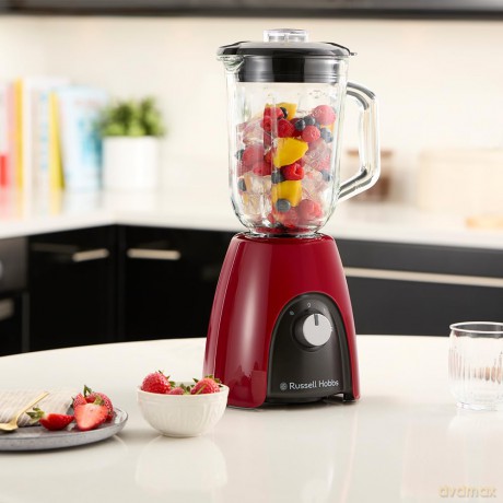 Russell Hobbs - Desire Jug Blender - Red - 1.5L