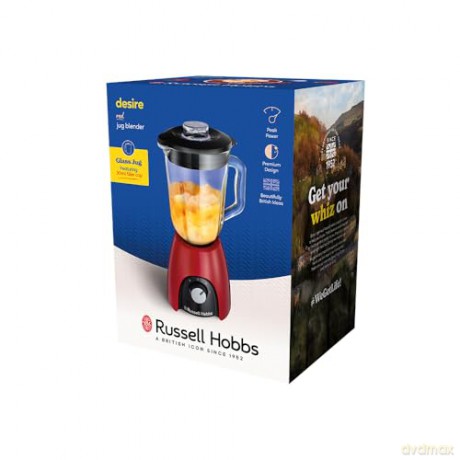 Russell Hobbs - Desire Jug Blender - Red - 1.5L