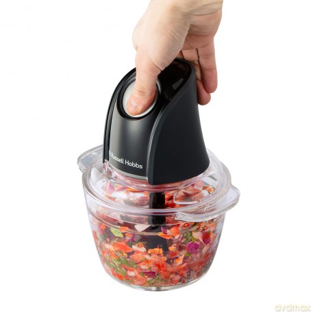 Russell Hobbs - Matte Charcoal Mini Chopper - Matte Charcoal - 1L