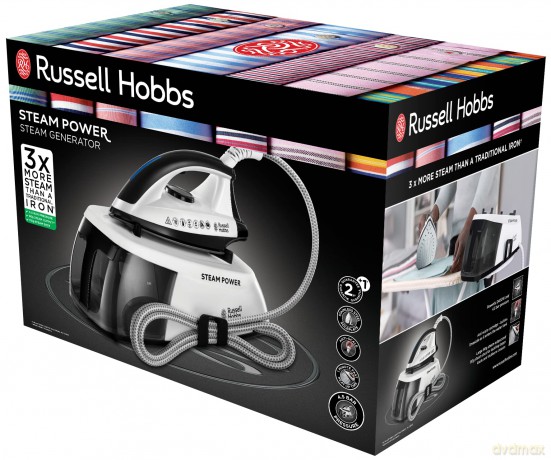 Russell Hobbs - Steam Power Iron Generator - Black