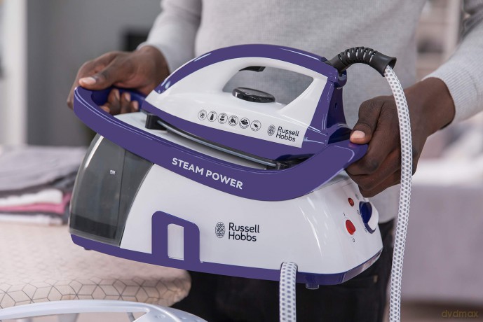 Russell Hobbs - Steam Power Iron Generator - Purple