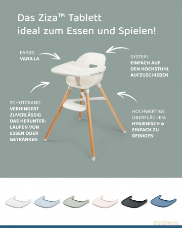 SAFE - Ziza Seat Tray - Creamy