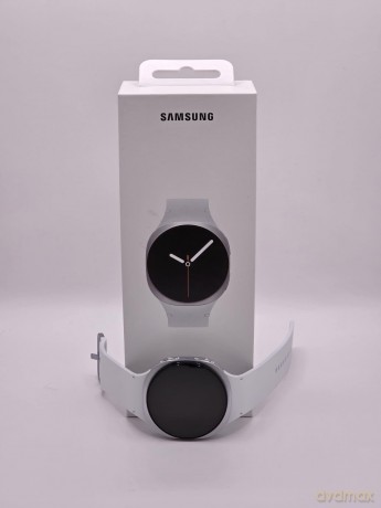 Samsung - Galaxy Watch8 (Bluetooth, 44 mm) Silver Graphite