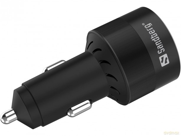 Sandberg - Car Charger 3in1 130W USB-C PD