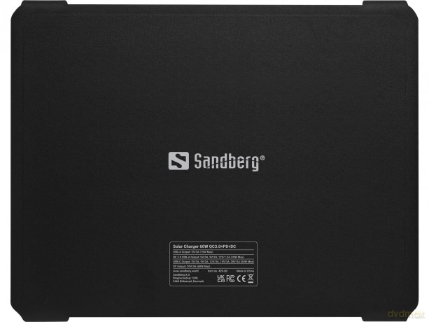Sandberg - Solar Charger 60W QC3.0+PD+DC