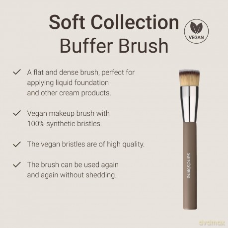 Sandstone Soft Collection Buffer Brush