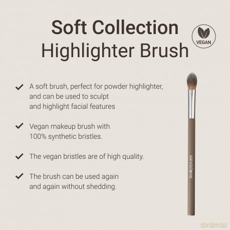 Sandstone Soft Collection Highlighter Brush