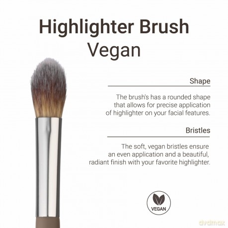 Sandstone Soft Collection Highlighter Brush