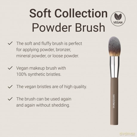 Sandstone Soft Collection Powder Brush