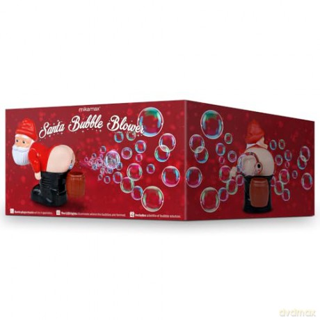 Santa Bubble blower
