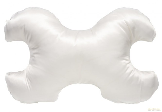 Save My Face - Le Grand Large Pillow w. 100% Silk Cover White