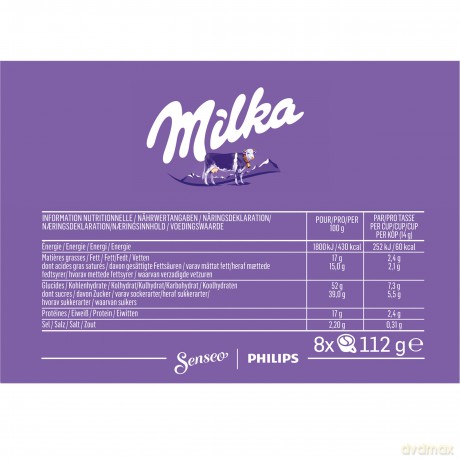 Czekolada do picia Coffee Pads - Milka - 8 pcs