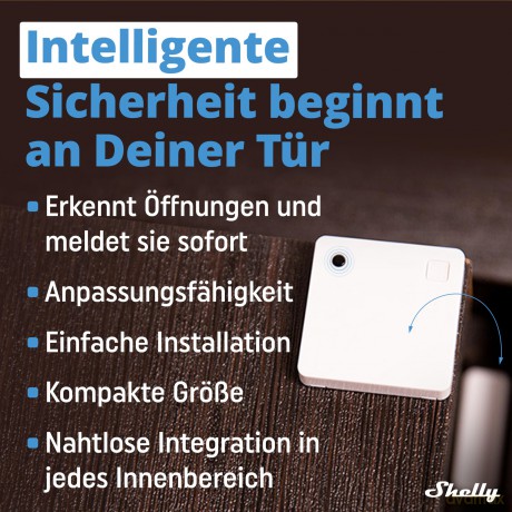 Shelly - BLU Door/Window Sensor - White