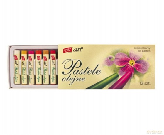 Pastele Olejne 12 Kolorów [SZKOŁA]
