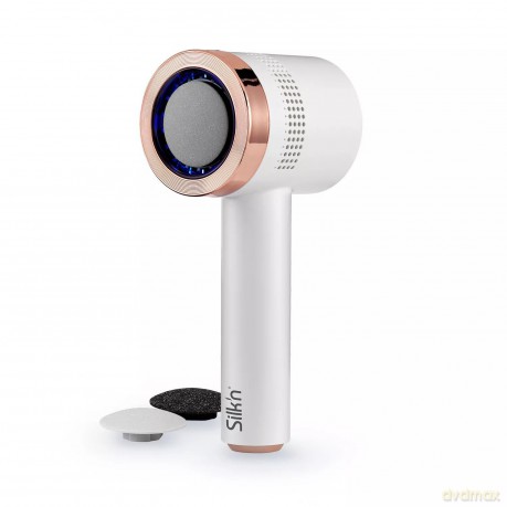 Elektryczny pilnik do stóp Silk'n VacuPedi złoty róż z systemem próżniowym