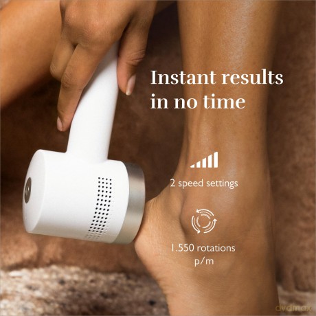 Elektryczny pilnik do stóp Silk'n - VacuPedi Electric Callus Remover with Built-in Vacuum (Silver)