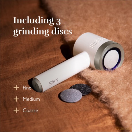 Elektryczny pilnik do stóp Silk'n - VacuPedi Electric Callus Remover with Built-in Vacuum (Silver)