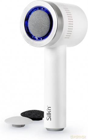 Elektryczny pilnik do stóp Silk'n - VacuPedi Electric Callus Remover with Built-in Vacuum (Silver)