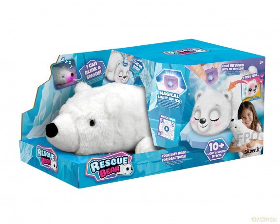 Interaktywny niedźwiedź Silverlit - Rescue Polar Bear (88636)