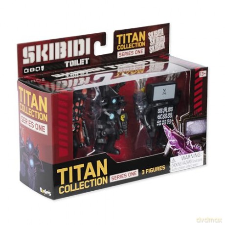 Skibidi - Toilet Titan 3 Pack - (13003) [FIGURKA]
