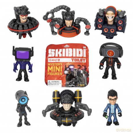 Skibidi Toilet - Mini Mystery Figures S2 Assorted (1300S2) [FIGURKA]