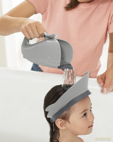 Rondo kąpielowe Skip Hop - Moby Shower Screen - Gray - 27 x 23 x 7 cm