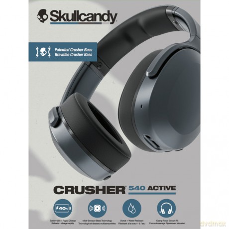 Skullcandy - Crusher 540 Active Over-Ear - Black Coal