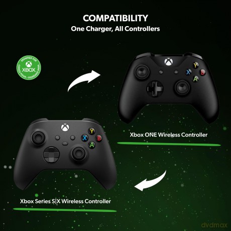 Snakebyte - Twin Charge X (Black) XBOX