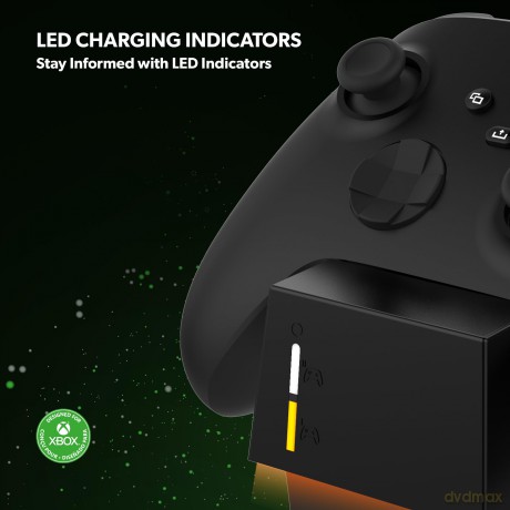 Snakebyte - Twin Charge X (Black) XBOX