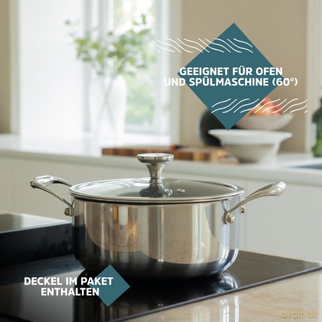 Sobczyk - Hybrid Pot with lid Ă28cm