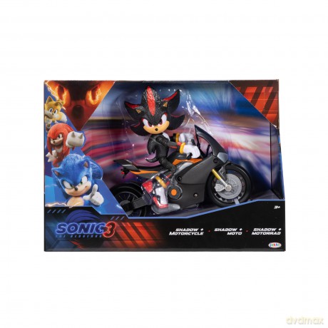 Sonic 3 Movie - 5 Shadow Figure w/ motorcycle (424064) [FIGURKA]