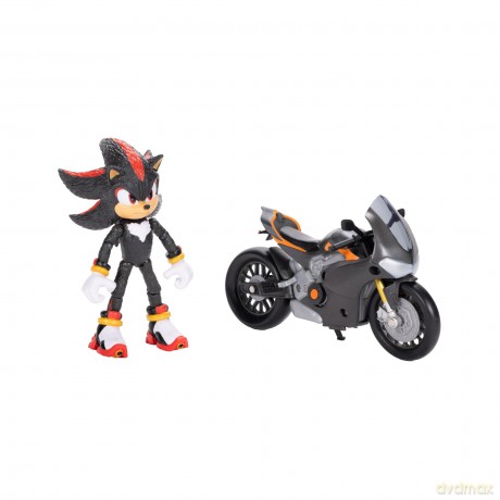 Sonic 3 Movie - 5 Shadow Figure w/ motorcycle (424064) [FIGURKA]