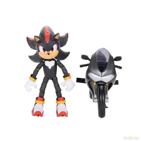 Sonic 3 Movie - 5 Shadow Figure w/ motorcycle (424064) [FIGURKA]