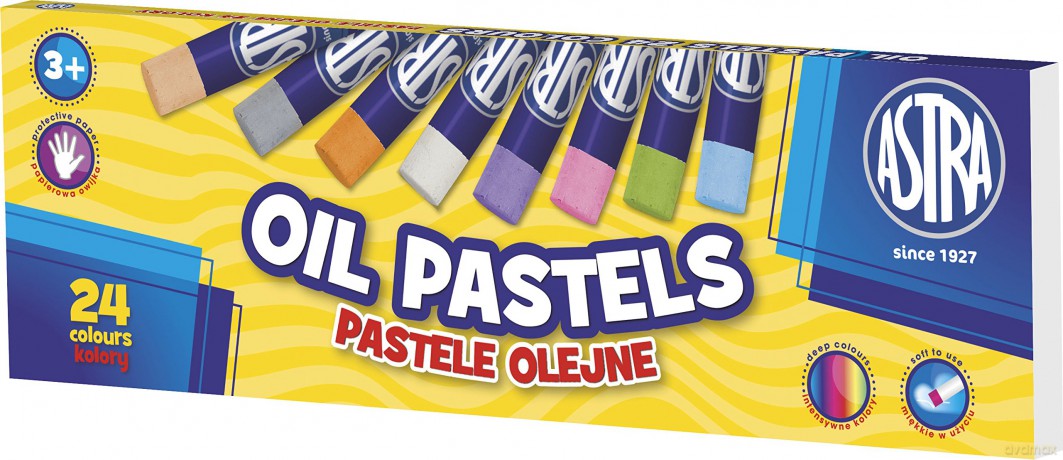 Pastele Olejne 24 Kolory [SZKOŁA]