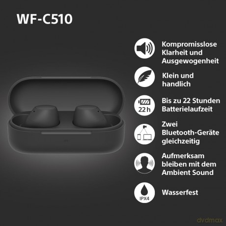 Sony - WF-C510 true wireless earbuds