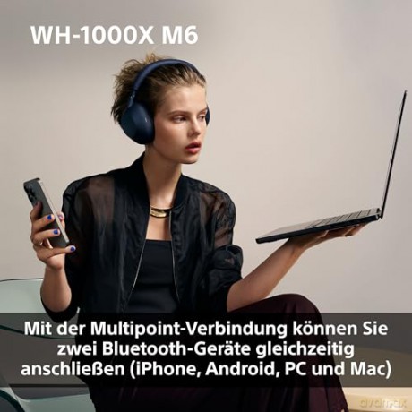 Sony - WH-1000XM6 - Noise Cancelling Wireless Headphones