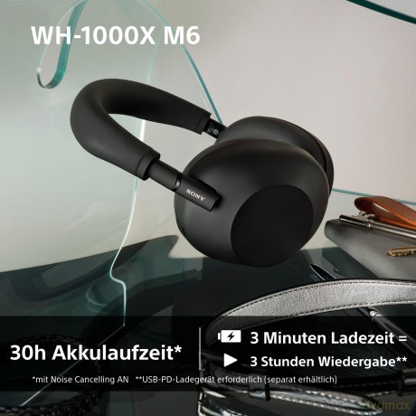 Sony - WH-1000XM6 - Noise Cancelling Wireless Headphones