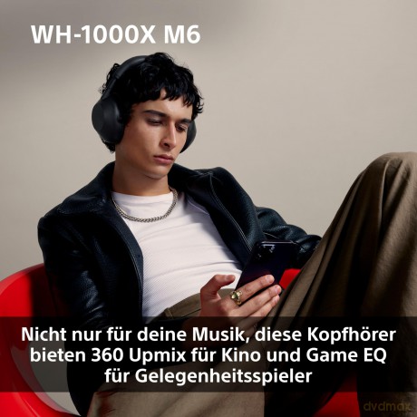Sony - WH-1000XM6 - Noise Cancelling Wireless Headphones