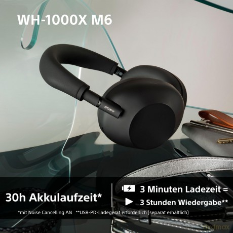 Sony - WH-1000XM6 - Noise Cancelling Wireless Headphones