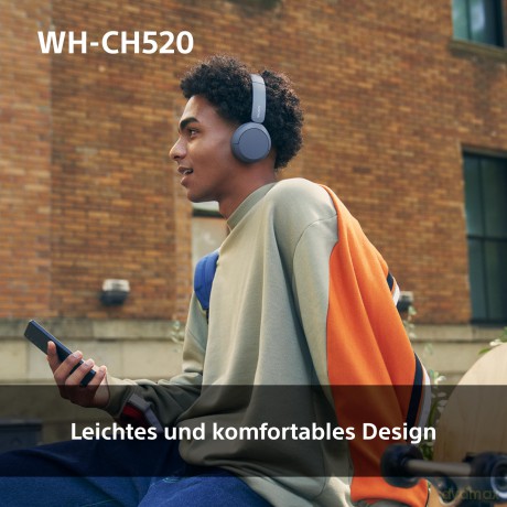 Sony - WH-CH520 Wireless On-Ear Headphones