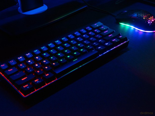 Klawiatura gamingowa Speedlink - ATMOS RGB Rainbow Mechanical 60% Gaming Keyboard with brown switches, black - US layout