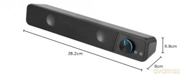 Speedlink - BRIO Stereo Soundbar, black