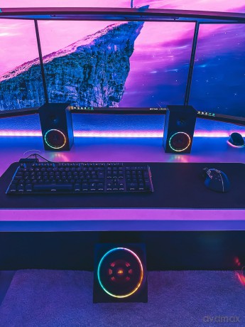 Zestaw głośników Speedlink - GRAVITY CARBON RGB 2.1 Speaker System