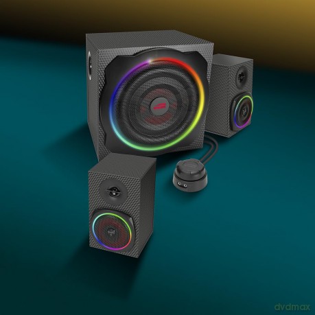 Zestaw głośników Speedlink - GRAVITY CARBON RGB 2.1 Speaker System