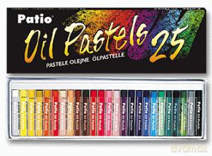 Pastele Olejne 25 Kolorów [SZKOŁA]